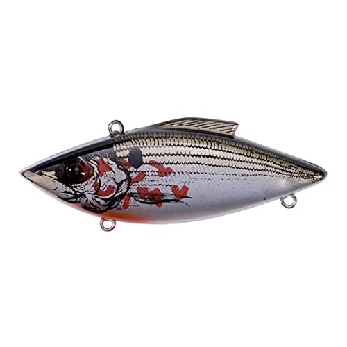 Bill Lewis Lures Lifelike Rat-L-Trap Magnum Trap 3/4 OZ Lipless Crankbait Fishing Wobble Freshwater Lure for Black Bass, Pike, Trout