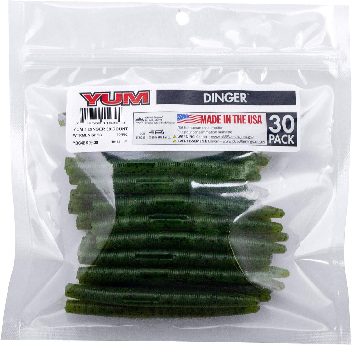 Yum - Dinger 4 inch 30 pack