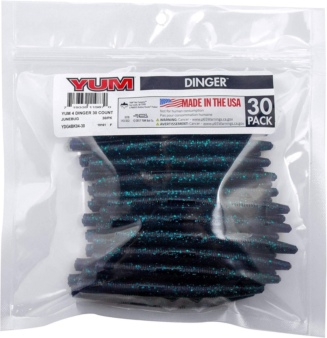 Yum - Dinger 4 inch 30 pack